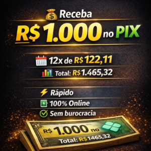 Empréstimo 1000 Reais